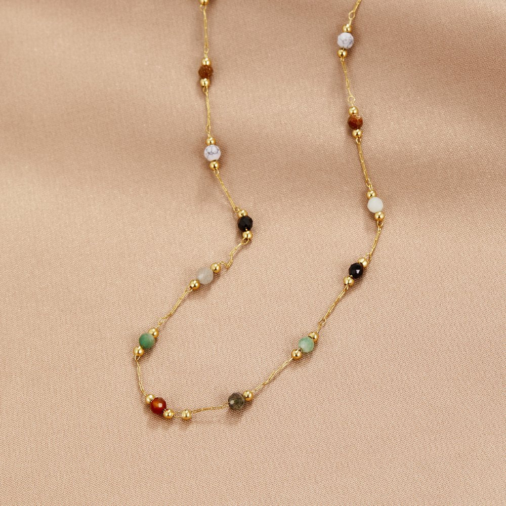 Collar con Piedra Natural
