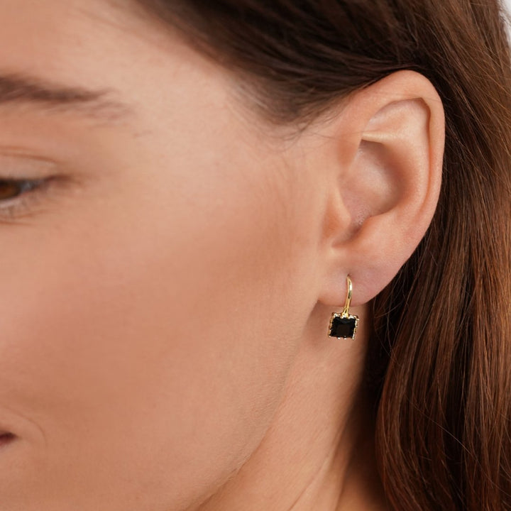 Wunder – Pendientes de gota con cristal brillante