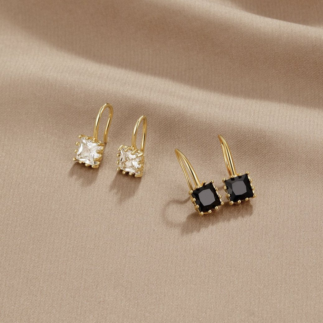 Wunder – Pendientes de gota con cristal brillante