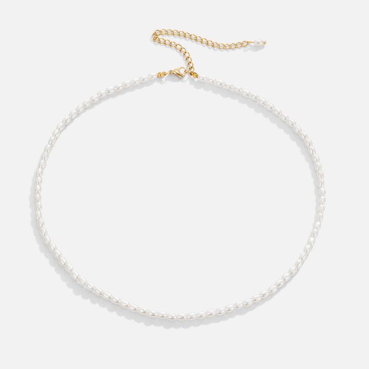 Temi – Collar dorado con perlas